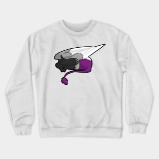 Asexual Pride Gryphon Crewneck Sweatshirt